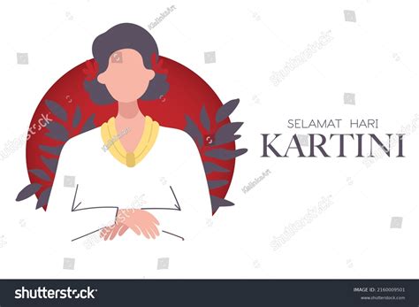 Selamat Hari Kartini Celebration Happy Kartini Stock Vector (Royalty ...