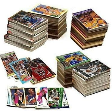 Topps, Hoops, Skybox & More: Rare 600 Old Collector Basketball Trading Cards Box Lot with Jordan ...