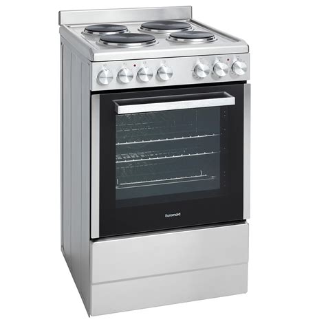 Euromaid 54cm Electric Freestanding Cooker Stainless Steel EFS54FC SES