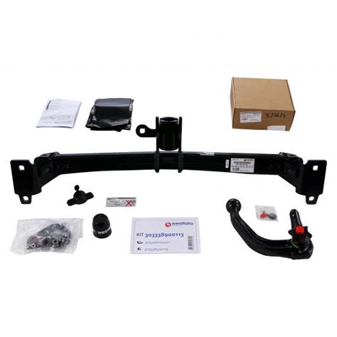 Westfalia KIT Detachable Towbar Vertical A40V Incl Wiring Kit