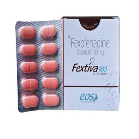 Fexofenadine Hydrochloride Tablets Ip Mg At Rs Stripe