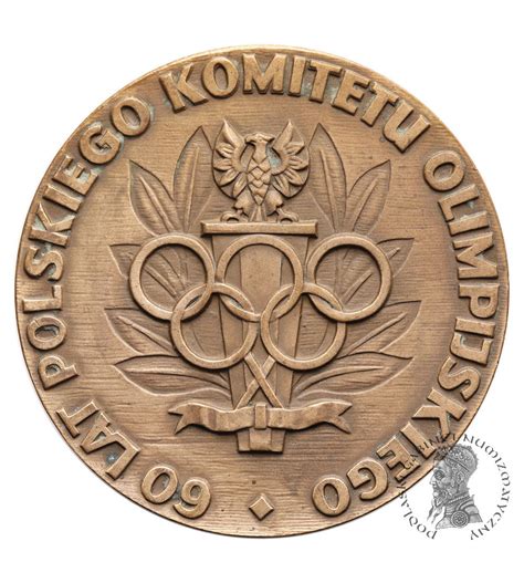 Polska PRL 19521989 Medal 1979 60 Lat Polskiego Komitetu