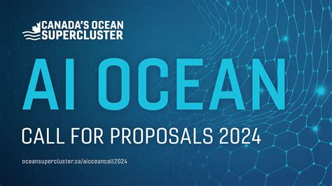 Canadas Ocean Supercluster Launches 2024 Ai Ocean Call For Proposals