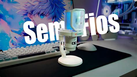 Montei Um Setup Gamer Sem FIO NENHUM Microfone Sem Fio Comica Ejoy