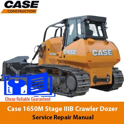 Case M Stage Iiib Crawler Dozer Service Repair Manual