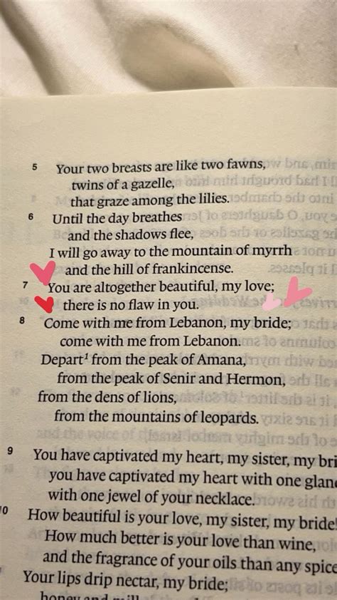 Song Of Solomon 4 7 In 2024 Positive Bible Verses Bible Verses About