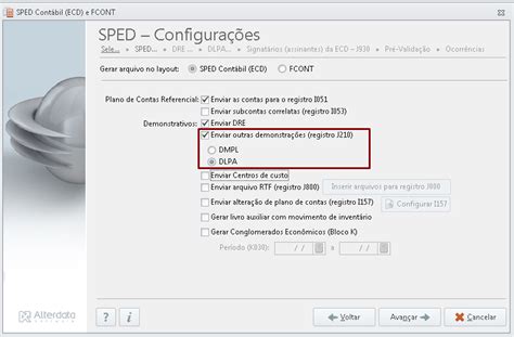 SPED ECD Configuração e Conferência da DLPA para o SPED Contábil