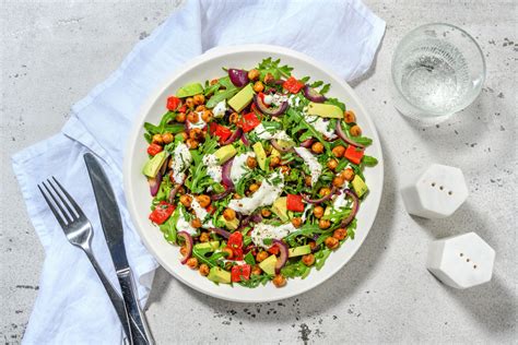 Salade De Pois Chiches Avocat Feta AOP Recette HelloFresh