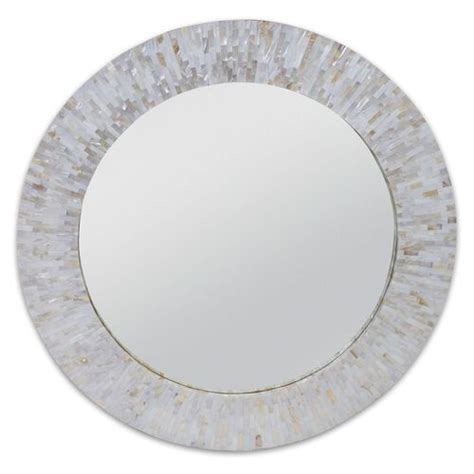 Chantal Round Mirror Mother Of Pearl In 2023 Mother Of Pearl Mirror