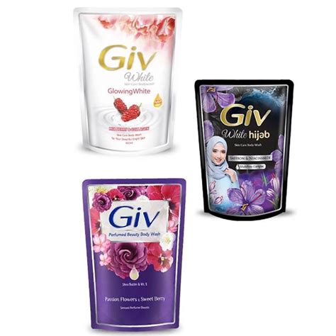 Jual Giv Sabun Mandi Cair 450ml Shopee Indonesia