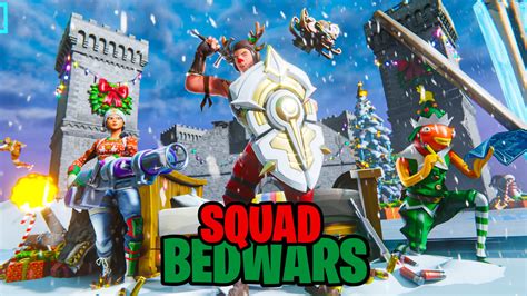 🏰 Squad Bedwars Getshot Fortnite Creative Map Code