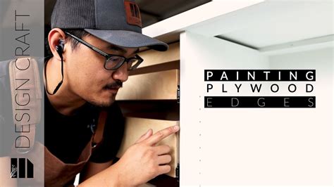 How To Paint Plywood Edges How To Woodworking Youtube