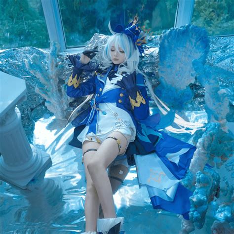 原神cos服 芙卡洛斯cosplay 楓丹黑水神荒屬性芙寧娜二次元cos服 芙卡洛斯假髮鞋子 遊戲動漫服裝二次元c服全套 蝦皮購物