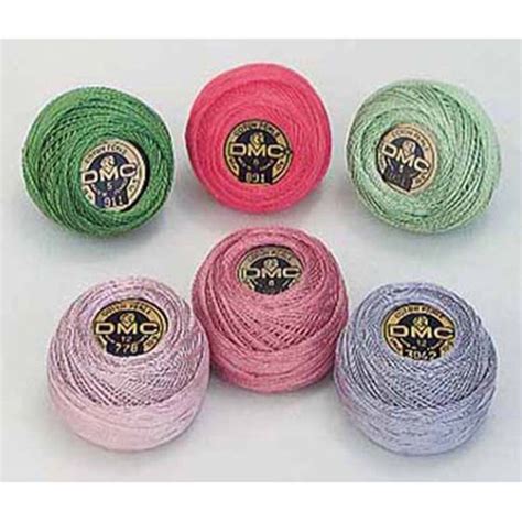 Dmc 12 Perle Cotton Balls Size 12 Needlework Thread