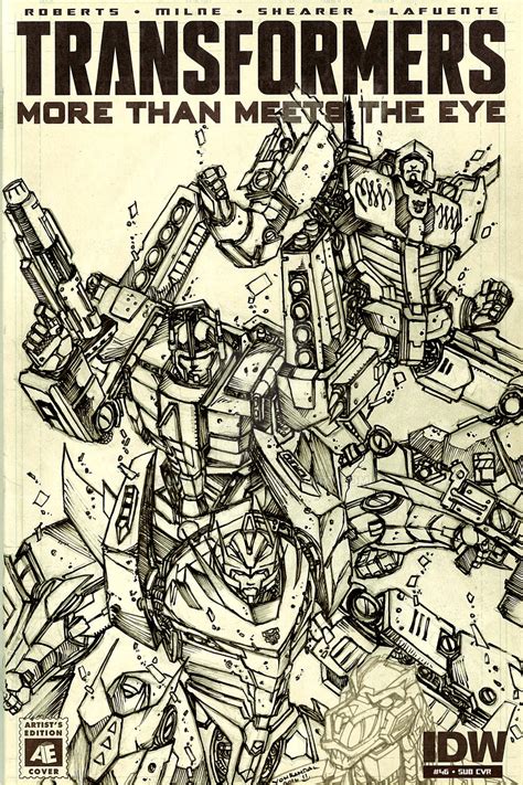 Transformers Blank Cover Commissionart By Vonrandal On Deviantart