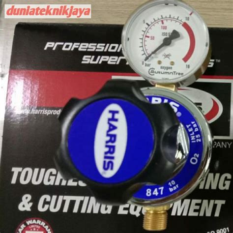 Jual Regulator Oxygen Tipe 847 10 Bar Harris USA Dijamin Original