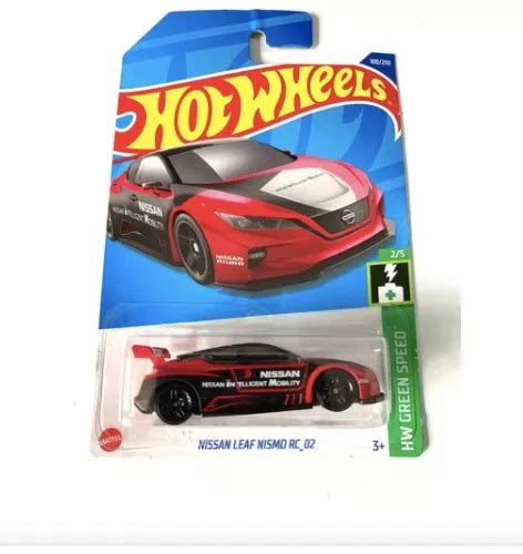 Hot Wheels Nissan Leaf Nismo Rc Hw Green Speed Meses sin interés