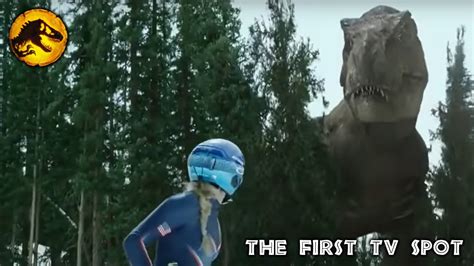 Jurassic World Dominion Winter Olympics The First Tv Spot Rexy And