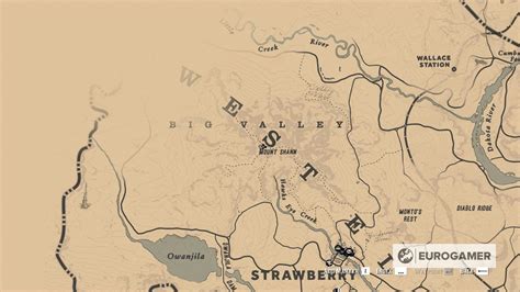 Red Dead Redemption 2 Landmarks Of Riches Treasure Map Locations