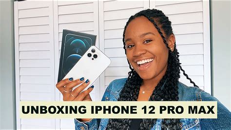 IPHONE 12 PRO MAX UNBOXING SILVER 256gb YouTube