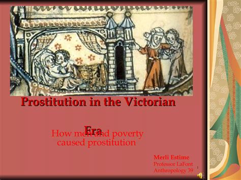 Prostitution In The Victorian Era Ppt Free Download