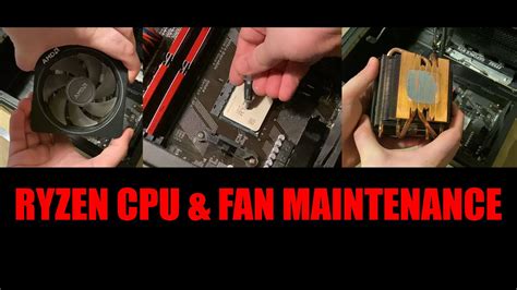 How To Remove Amd Ryzen Wraith Prism Cooler Clean Thermal Paste On The Cpu Install The