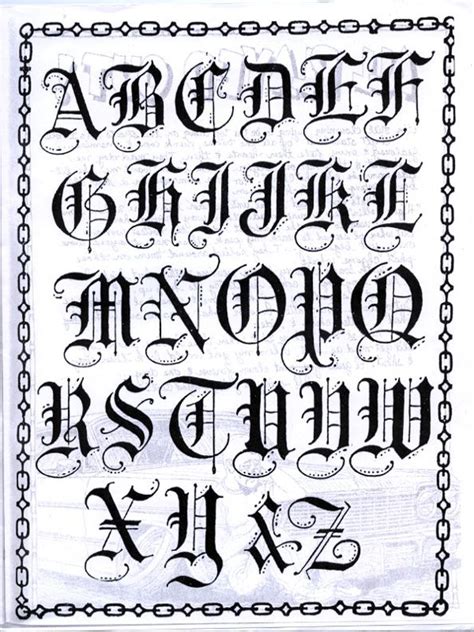 Teen Angels tattoo typography I like how their is a border on this set. The letters also remind ...