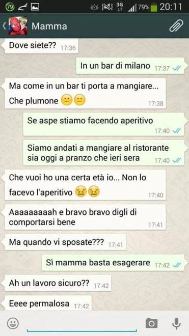 Mamme Figli E Whatsapp Una Pagina Su Fb Per Le Chat Pi Divertenti