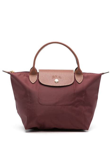 Longchamp Small Le Pliage Original Tote Bag In Red Modesens