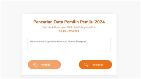 Batas Waktunya Hari Ini Sudahkah Namamu Terdaftar Di DPS Pemilu 2024