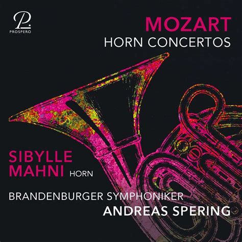 Wolfgang Amadeus Mozart Hornkonzerte Nr Cd Jpc