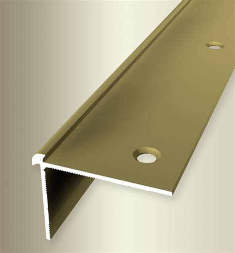 Küberit Alu Treppenkantenprofil Typ 871 500 Cm Gold F5 Gold F5