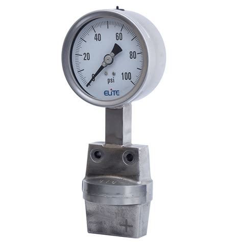 Single Diaphragm Differential Pressure Gauges Elite Instruments