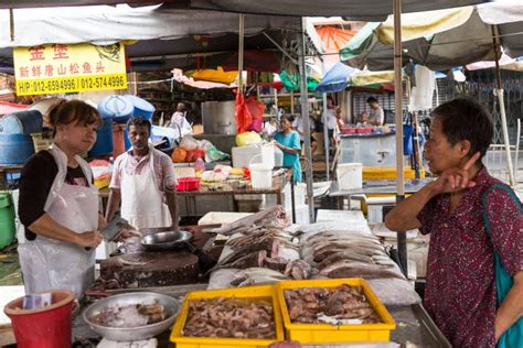 Wet Market Kuala Lumpur Malaysia Editorial Stock Image Image Of