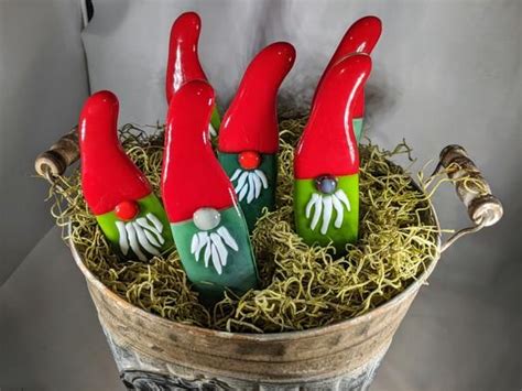 These Adorable Gnomes Will Add Color And Spunk To Any Flower Pot Or Dish Garden They Are Simple