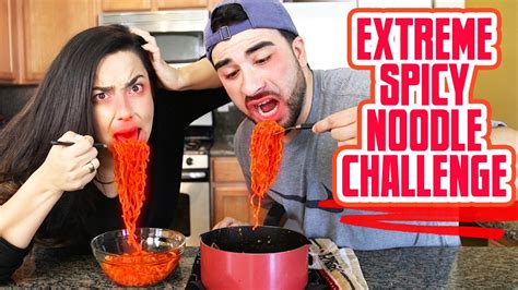 Extreme Spicy Ramen Noodle Challenge Youtube