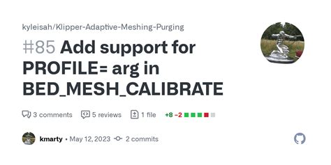 Add Support For Profile Arg In Bed Mesh Calibrate By Kmarty Pull