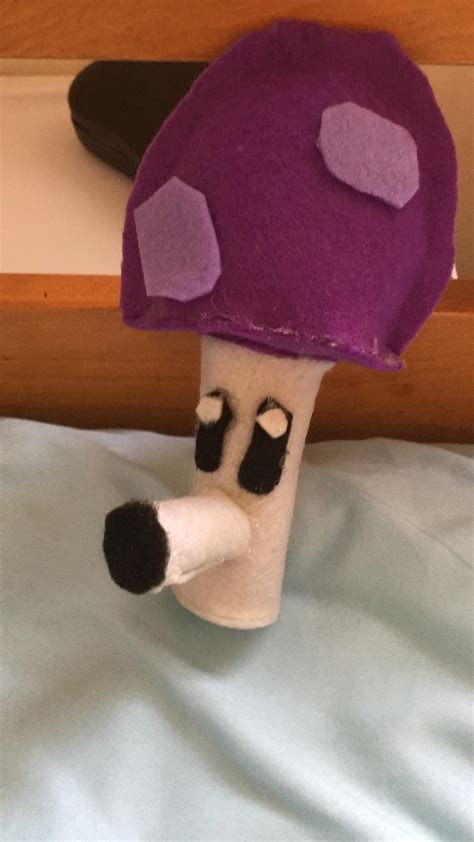 What Do You All Think Of This Puff Shroom Plush I Made I Have Never