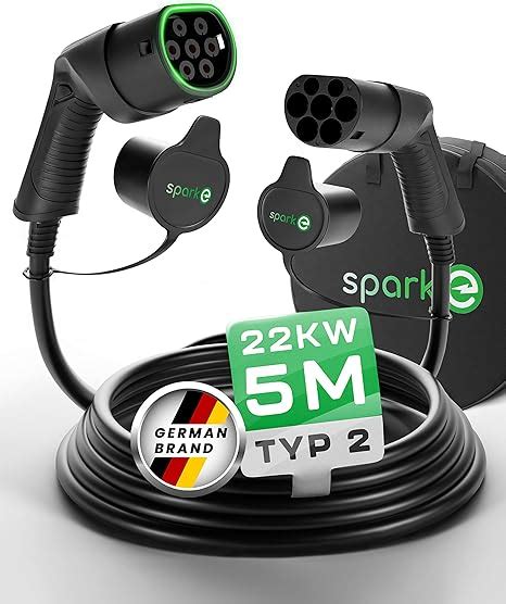 Spark E Typ Ladekabel Kw M F R Ev Elektroautos Inkl Tasche