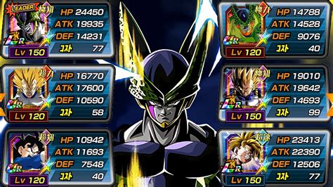 Lr Cell Androids Cell Saga Category Team Showcase Dragon Ball Z Dokkan