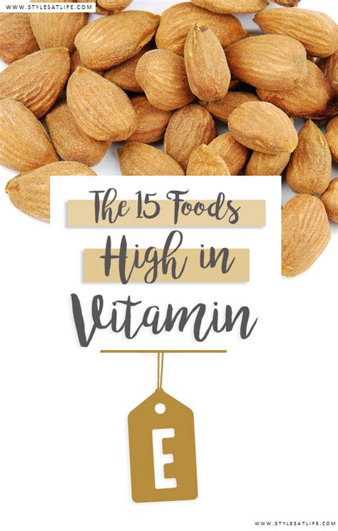 Vitamin E Rich Foods 15 Amazing List You Must Know