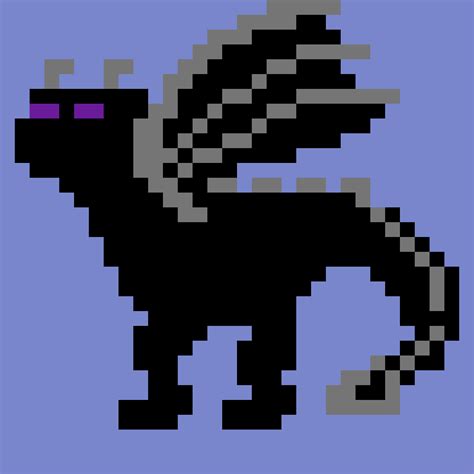 Pixilart - Enderdragon by iHasWeirdFriend