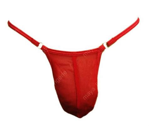 Nouveau Micro String Hommes Sexy Tangas Ouverte Entrejambe Sexy Bikini