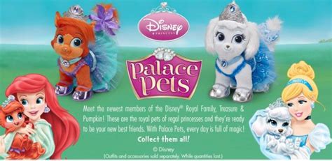 Adorable New Disney Princess Palace Pets At Build A Bear Workshop