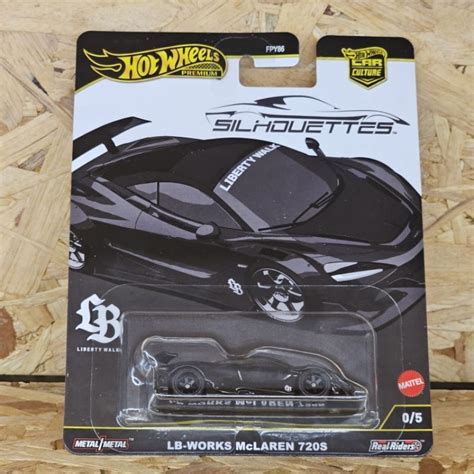 CHASE HOT WHEELS PREMIUM LB WORKS McLAREN 720S SILHOUETTE BLACK SERIES CHASE CAR Shopee