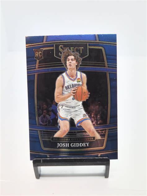 2021 22 Panini Select Josh Giddey Concourse Rookie Retail Oklahoma City