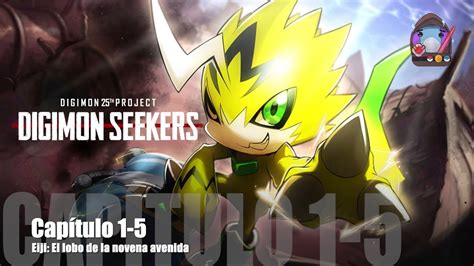 Digimon Seekers Capítulo 1 5 en ESPAÑOL Eiji El lobo de la novena