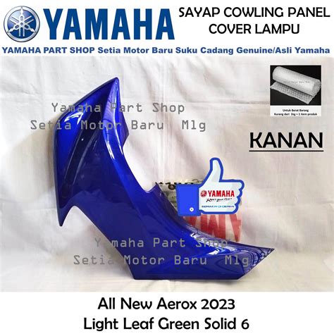 Jual Panel Cowling Sayap Luar Cover Lampu Depan Kanan All New Aerox