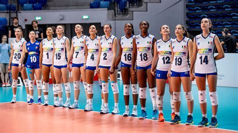 Pallavolo Fivbgirlsu Italia Caparbia E Potente Batte Anche Il