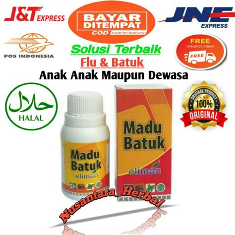 Jual Madu Batuk El Iman Eliman El Imam Elimam Shopee Indonesia